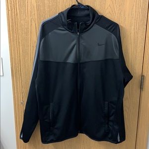 Men’s Nike Black Zip-up Sweater